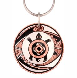 Treat yourself to effortlessly stylish and unique Native turtle keychains keychains