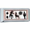 Southwestern Native Kokopelli Money Clips, Unique Handmade Gifts Southwestern Native Kokopelli Money Clips, Unique Handmade Gifts