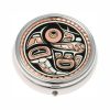 Unique Copper Gifts For Women and Men, Native Haida Indian Raven Pill Boxes
