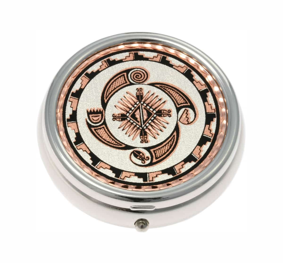 Cute Kitten Pill Box, Unique Copper Gift Ideas, Handmade Gifts Wholesale