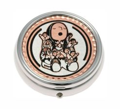 Special Native Indian Storyteller Handmade Copper Pill Boxes
