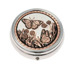 Elegant Butterfly Pill Boxes, Unique Handmade Gifts for Women