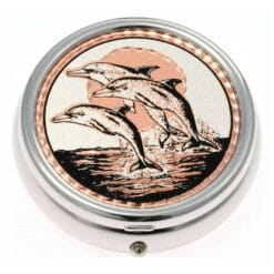 Buy Unique Copper Gifts For Women and Men, Dolphin Pill Boxes