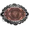 Copper Western Belt Buckles for the USA Created in Native Design