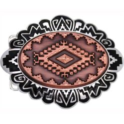 Wholesale Copper Western & Cowboy Belt Buckles in SW Native Design