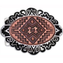 Wholesale Copper Western Belt Buckles Created in Native Design