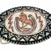 Handmade Western Belt Buckles, Horse and Horseshoe Cowboy Belt Buckles