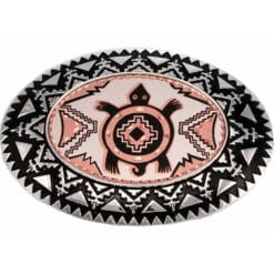 Copper Western Belt Buckles for Men, Handmade Turtle Belt Buckles