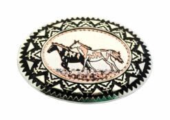 Buy Wild Horses Copper Western Belt Buckles for Men