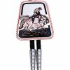 Wholesale western bolo ties, rodeo bronco busting bolo tie
