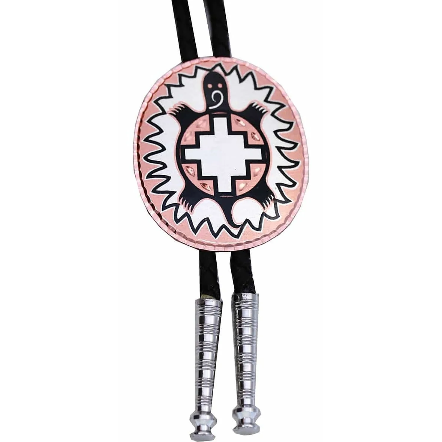 Native Inspired Turtle Bolo Ties, Unique Western Bolo Ties
