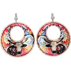 Wholesale Western Jewelry, Cow Earrings