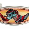 Wholesale western art jewelry, cowboy boots copper artwork decorated wire bracelets