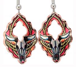 Western Skull Earrings
