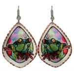 Whimsical Frog Earrings