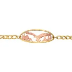 Treat yourself to effortlessly stylish and unique eagle chain bracelets
