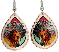 Buy Wild Horse Earrings Created in Brilliant Colors