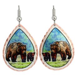 Buy cub and bear earrings emphasize your love of wildlife