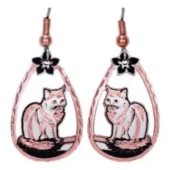 Sitting Cat Earrings
