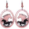 Horse Earrings Handmade in Horse silhouettes Designs