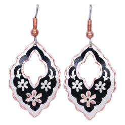 Teardrop Flower Earrings