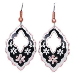 Teardrop Flower Earrings