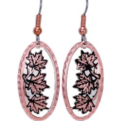 Cut Out Maple Leaves Earrings