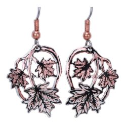 Purchase Cut Out Maple Leaves Earrings