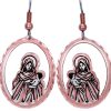 Saint Mary and Jesus Earrings