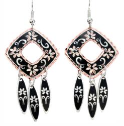 Wholesale Flower Dangle Earrings