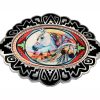Native Horse Belt Buckles