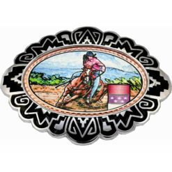 Western Belt Buckles for Women, Barrel Racing