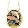 Cut Out Colorful Killer Whales Necklace NPT-42