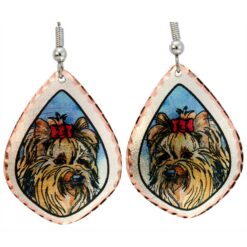 Shih Tzu Dog Earrings