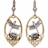 fashion jewelry, dragonfly earrings