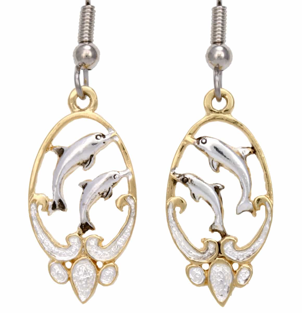 Fashion jewelry, dolphin earrings Fashion jewelry, dolphin earrings