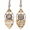 fashion jewelry, turtle earrings gold and silver fashion jewelry, turtle earrings gold and silver
