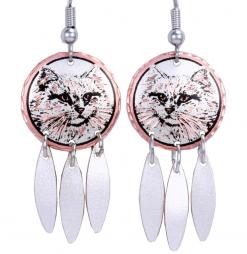 Dangle Cat Earrings for Cat Lovers