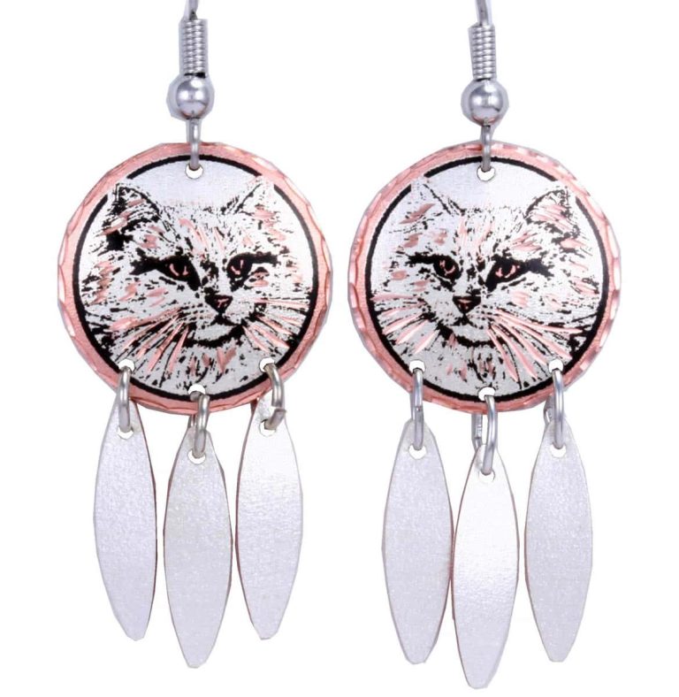 HUAGEO Acrylic Monarch Butterfly Dangle Earrings - Cute Orange Insect Earrings For Women, Spring & Summer Novelty Jewelry Gift