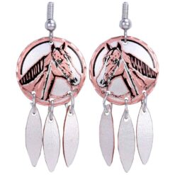 Western Jewelry, Horse Head Earrings