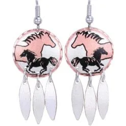 Treat Yourself to Western Horse Jewelry Earrings