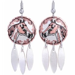 Dangle Horse Earrings