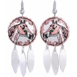 Dangle Horse Earrings