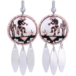 Dangle Kokopelli Earrings