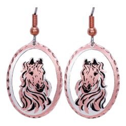 Cut Out Wholesale Horse Earrings