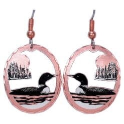 Wholesale Canadian Wildlife Jewellery, Loon Earrings