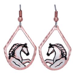 stallion horse earrings