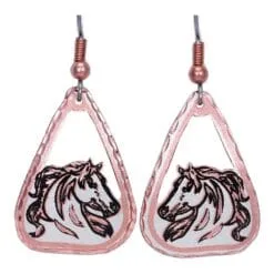 Horse Head Earrings