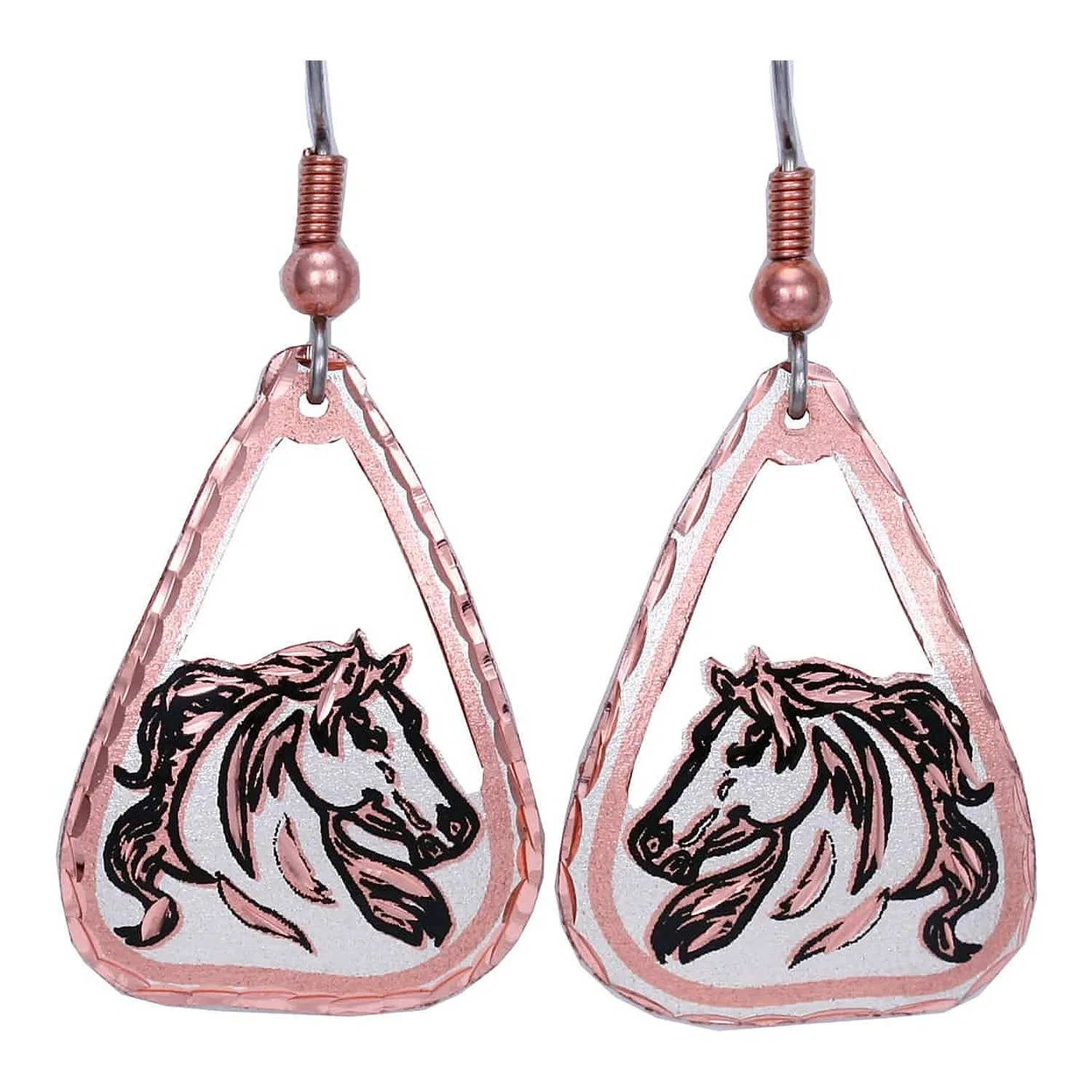 Horse Head Earrings