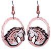 Handmade Spotted Horse Earrings
